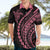 Polynesian Pride Hawaiian Shirt Turtle Hibiscus Luxury Style - Carnation Pink LT7 - Polynesian Pride