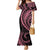 Polynesian Pride Mermaid Dress Turtle Hibiscus Luxury Style - Carnation Pink LT7 Women Carnation Pink - Polynesian Pride