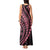 Polynesian Pride Tank Maxi Dress Turtle Hibiscus Luxury Style - Carnation Pink LT7 - Polynesian Pride