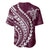 Polynesian Pride Baseball Jersey Turtle Hibiscus Luxury Style - Champagne LT7 - Polynesian Pride