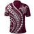 Polynesian Pride Polo Shirt Turtle Hibiscus Luxury Style - Champagne LT7 - Polynesian Pride