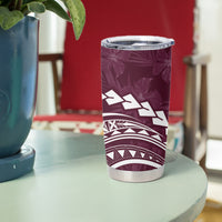 Polynesian Pride Tumbler Cup Turtle Hibiscus Luxury Style - Champagne LT7 - Polynesian Pride