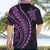 Polynesian Pride Hawaiian Shirt Turtle Hibiscus Luxury Style - Lilac LT7 - Polynesian Pride