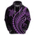 Polynesian Pride Hoodie Turtle Hibiscus Luxury Style - Lilac LT7 - Polynesian Pride