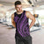 Polynesian Pride Men Tank Top Turtle Hibiscus Luxury Style - Lilac LT7 - Polynesian Pride