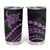 Polynesian Pride Tumbler Cup Turtle Hibiscus Luxury Style - Lilac