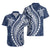 Polynesian Pride Hawaiian Shirt Turtle Hibiscus Luxury Style - Navy LT7 - Polynesian Pride