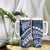 Polynesian Pride Tumbler With Handle Turtle Hibiscus Luxury Style - Navy