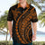 Polynesian Pride Hawaiian Shirt Turtle Hibiscus Luxury Style - Orange LT7 - Polynesian Pride