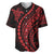 Polynesian Pride Baseball Jersey Turtle Hibiscus Luxury Style - Rose LT7 Rose - Polynesian Pride