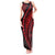 Polynesian Pride Tank Maxi Dress Turtle Hibiscus Luxury Style - Rose LT7 Women Rose - Polynesian Pride