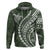 Polynesian Pride Hoodie Turtle Hibiscus Luxury Style - Sage LT7 Sage - Polynesian Pride