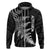 Personalised New Zealand Rugby Hoodie World Cup 2023 Silver Fern Champions LT7 - Polynesian Pride