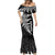 Personalised New Zealand Rugby Mermaid Dress World Cup 2023 Silver Fern Champions LT7 - Polynesian Pride