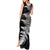 Personalised New Zealand Rugby Tank Maxi Dress World Cup 2023 Silver Fern Champions LT7 - Polynesian Pride