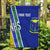 Personalised Fiji Natabua High School Garden Flag Kaviti Tapa Mix Colors Proud NHS LT7 Garden Flag Blue - Polynesian Pride