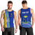 Personalised Fiji Natabua High School Men Tank Top Kaviti Tapa Mix Colors Proud NHS LT7 - Polynesian Pride