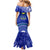 Personalised Fiji Natabua High School Mermaid Dress Kaviti Tapa Mix Colors Proud NHS LT7 - Polynesian Pride