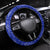 Personalised Fiji Natabua High School Steering Wheel Cover Kaviti Tapa Mix Colors Proud NHS