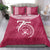 Personalised Fiji Adi Cakobau School Bedding Set ACS Old Girls Lotus Mix Masi LT7 - Polynesian Pride