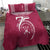 Personalised Fiji Adi Cakobau School Bedding Set ACS Old Girls Lotus Mix Masi LT7 - Polynesian Pride