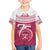 Personalised Fiji Adi Cakobau School Kid Hawaiian Shirt ACS Old Girls Lotus Mix Masi LT7 Kid Crimson - Polynesian Pride