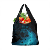 Polynesian Shark Grocery Bag Under The Waves LT7 1-pack One Size Dark Blue - Polynesian Pride