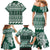 Hawaii Rainbow Warriors Christmas Family Matching Mermaid Dress and Hawaiian Shirt Kakau Motifs LT7 - Polynesian Pride