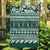 Hawaii Rainbow Warriors Christmas Garden Flag Kakau Motifs LT7 Garden Flag Green - Polynesian Pride