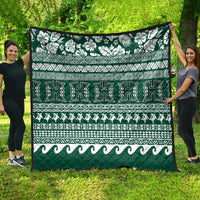 Hawaii Rainbow Warriors Christmas Quilt Kakau Motifs LT7 - Polynesian Pride