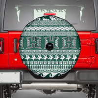 Hawaii Rainbow Warriors Christmas Spare Tire Cover Kakau Motifs LT7 - Polynesian Pride