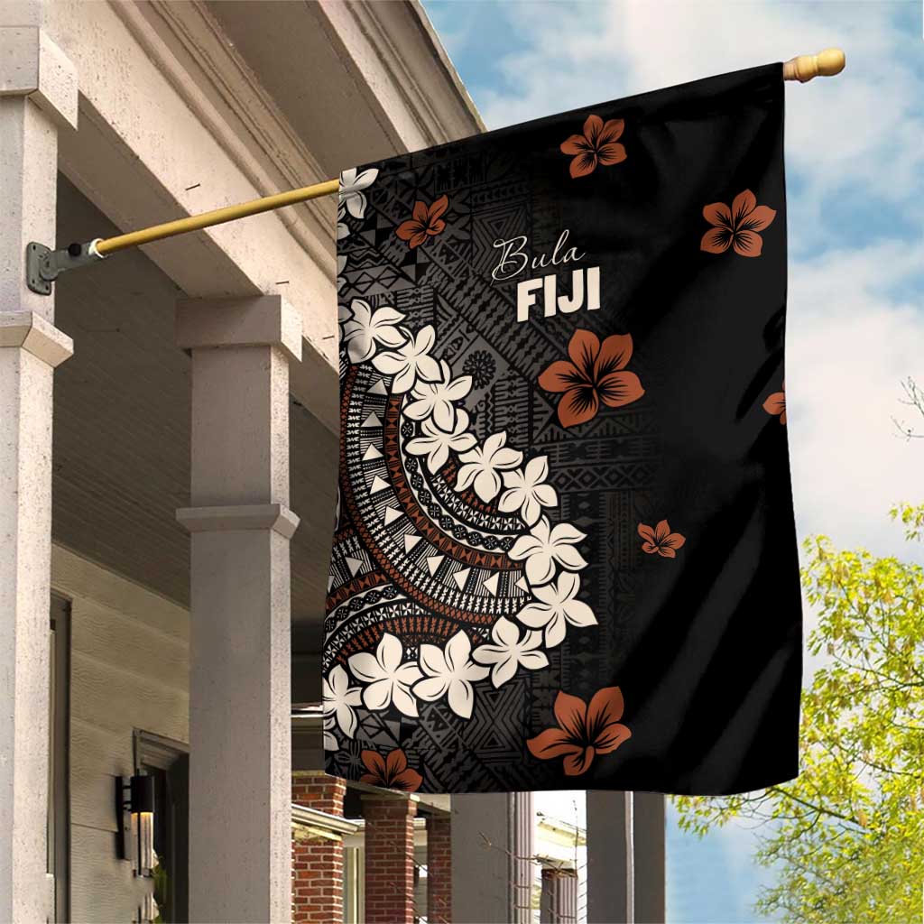 Bula Fiji Women's Day Garden Flag Classic Masi Tapa LT7 House Flag Brown - Polynesian Pride