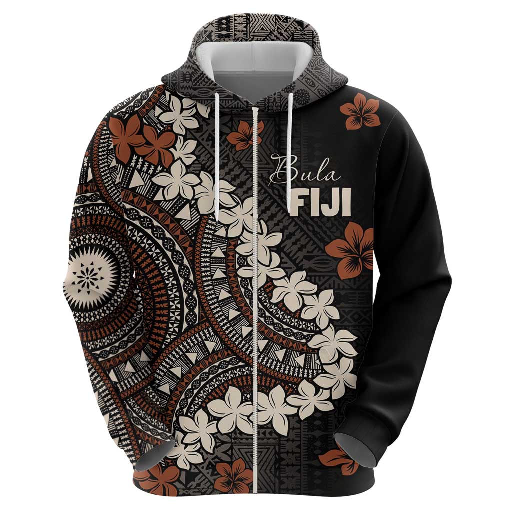 Bula Fiji Women's Day Hoodie Classic Masi Tapa LT7 - Polynesian Pride