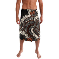 Bula Fiji Women's Day Lavalava Classic Masi Tapa LT7 Brown - Polynesian Pride