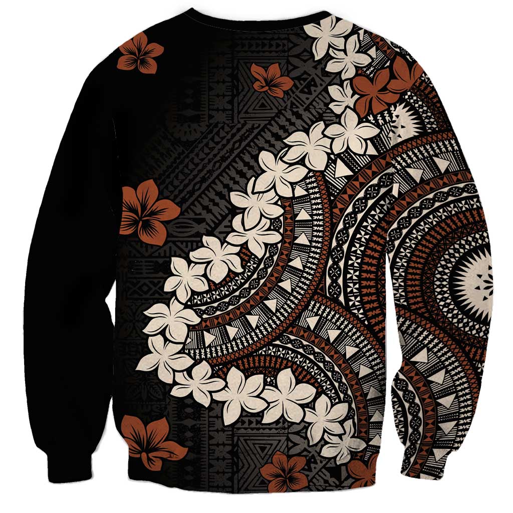 Bula Fiji Women's Day Sweatshirt Classic Masi Tapa LT7 - Polynesian Pride