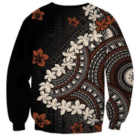 Bula Fiji Women's Day Sweatshirt Classic Masi Tapa LT7 - Polynesian Pride