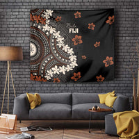 Bula Fiji Women's Day Tapestry Classic Masi Tapa LT7 Brown - Polynesian Pride