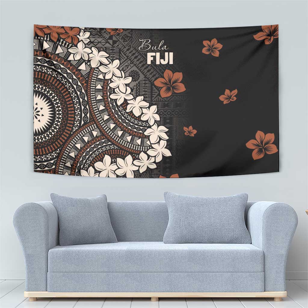 Bula Fiji Women's Day Tapestry Classic Masi Tapa LT7 - Polynesian Pride