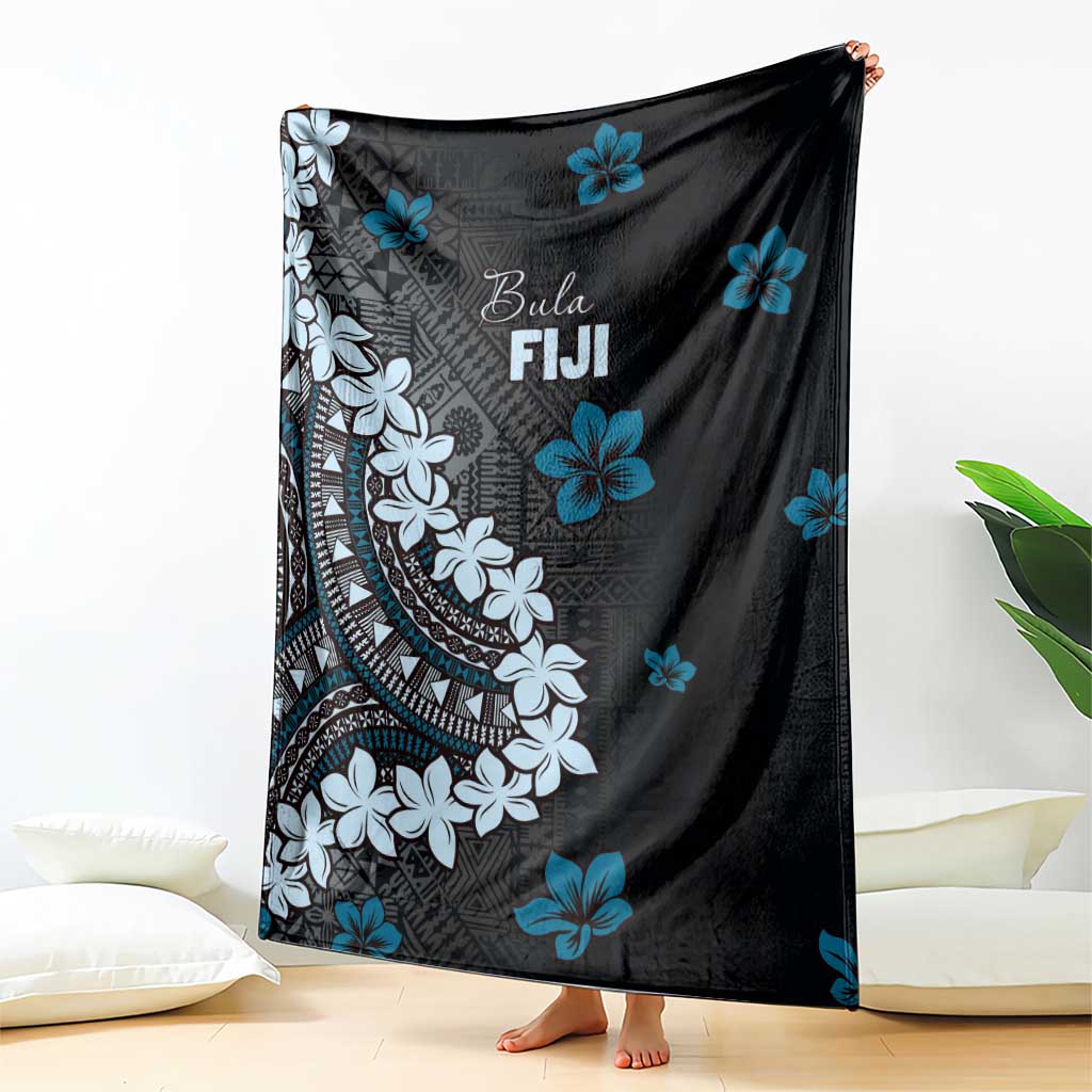Bula Fiji Women's Day Blanket Indigo Masi Tapa LT7 - Polynesian Pride