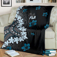Bula Fiji Women's Day Blanket Indigo Masi Tapa LT7 - Polynesian Pride