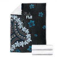 Bula Fiji Women's Day Blanket Indigo Masi Tapa LT7 - Polynesian Pride