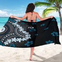 Bula Fiji Women's Day Sarong Indigo Masi Tapa LT7 - Polynesian Pride