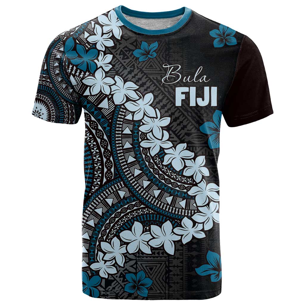 Bula Fiji Women's Day T Shirt Indigo Masi Tapa LT7 Indigo - Polynesian Pride