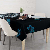 Bula Fiji Women's Day Tablecloth Indigo Masi Tapa LT7 - Polynesian Pride