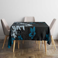 Bula Fiji Women's Day Tablecloth Indigo Masi Tapa LT7 - Polynesian Pride