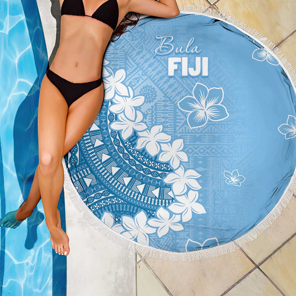 Bula Fiji Women's Day Beach Blanket Turquoise Masi Tapa LT7 - Polynesian Pride