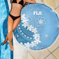 Bula Fiji Women's Day Beach Blanket Turquoise Masi Tapa LT7 - Polynesian Pride