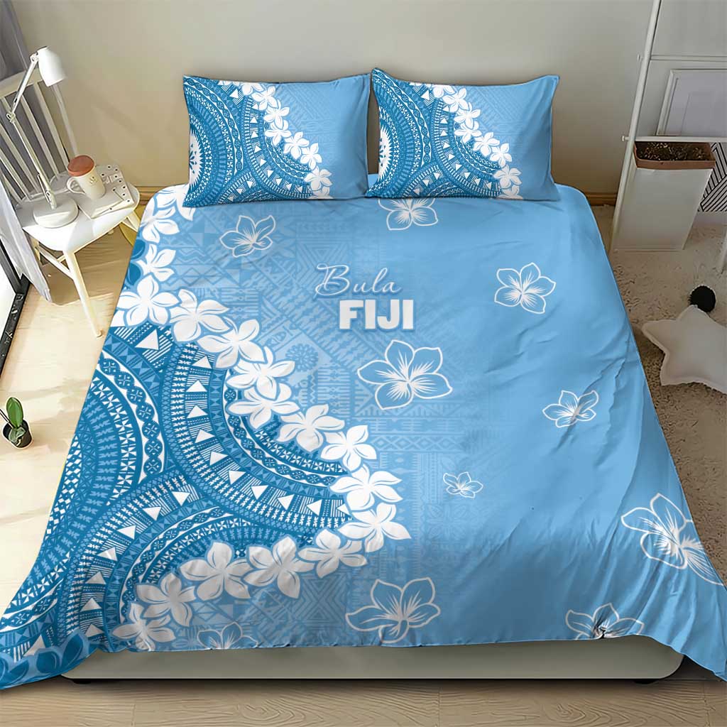 Bula Fiji Women's Day Bedding Set Turquoise Masi Tapa LT7 - Polynesian Pride