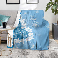 Bula Fiji Women's Day Blanket Turquoise Masi Tapa LT7 - Polynesian Pride