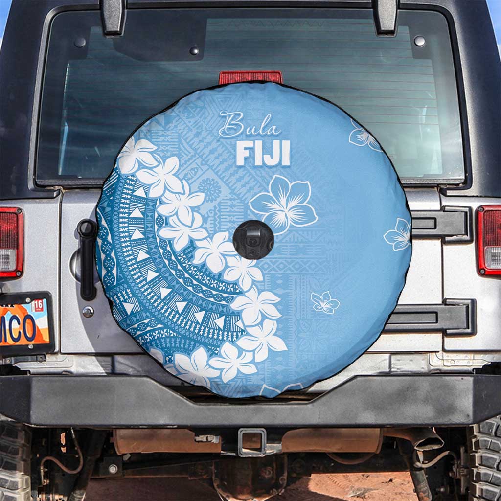Bula Fiji Women's Day Spare Tire Cover Turquoise Masi Tapa LT7 Turquoise - Polynesian Pride